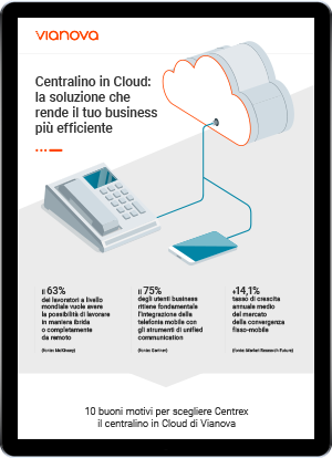 Centralino in Cloud: <br>la soluzione che rende il tuo business più efficiente