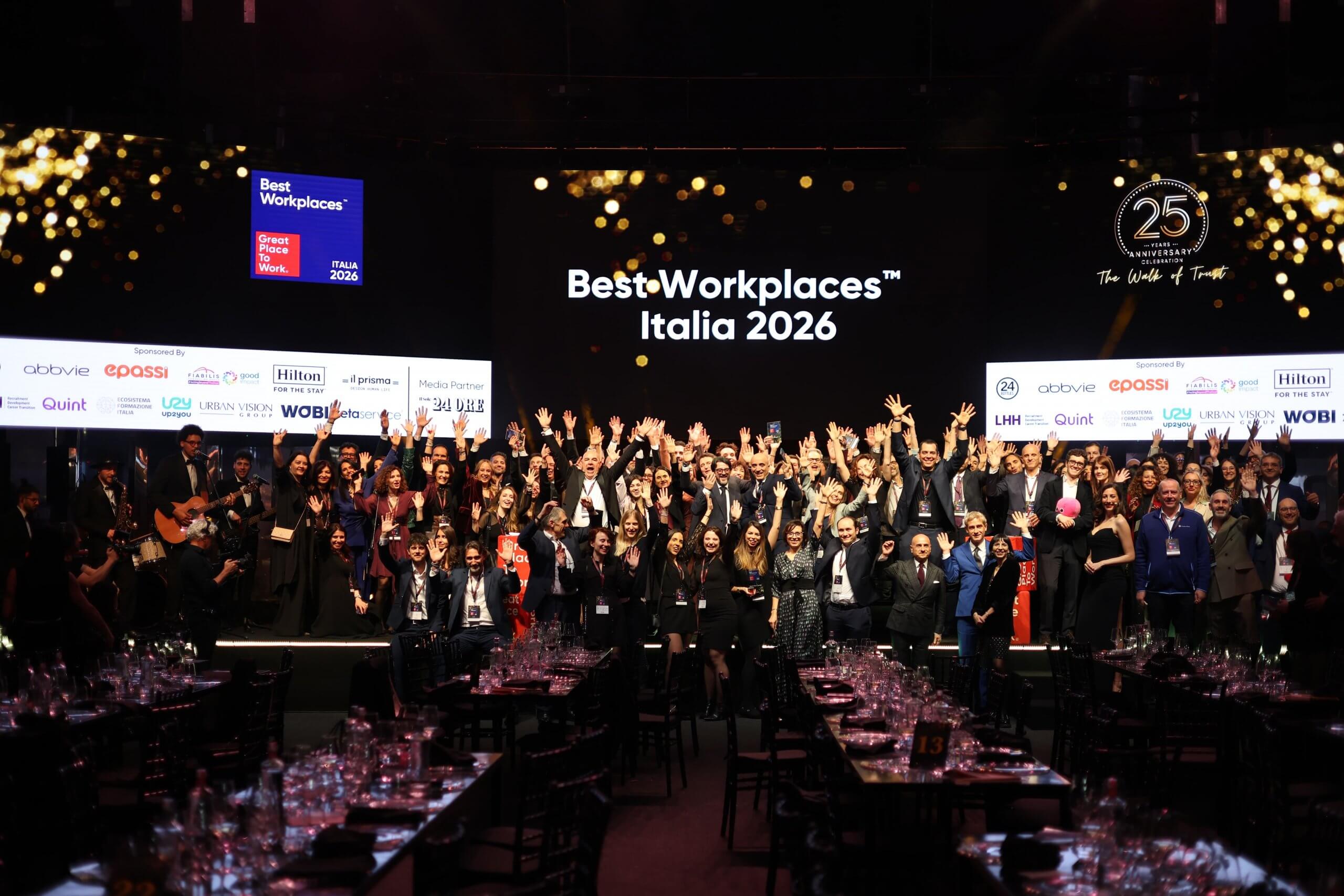 Migliori luoghi di lavoro italiani: pubblicata la graduatoria dei Best Workplaces